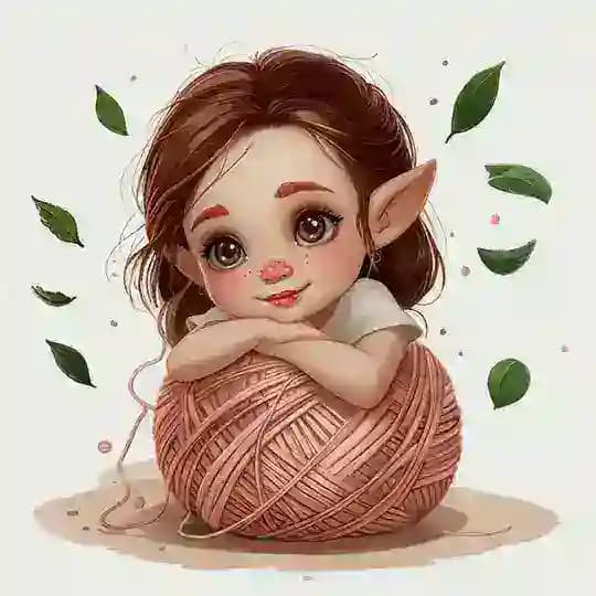Эльфийская вязь | Вязаные игрушки