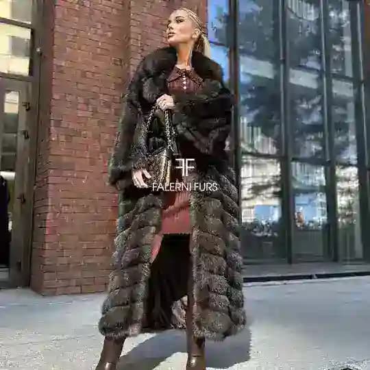 FALERNI_FURS/ шубы норковые, Соболь куница
