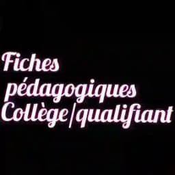 Fiches collège qualifiant Maroc Profile