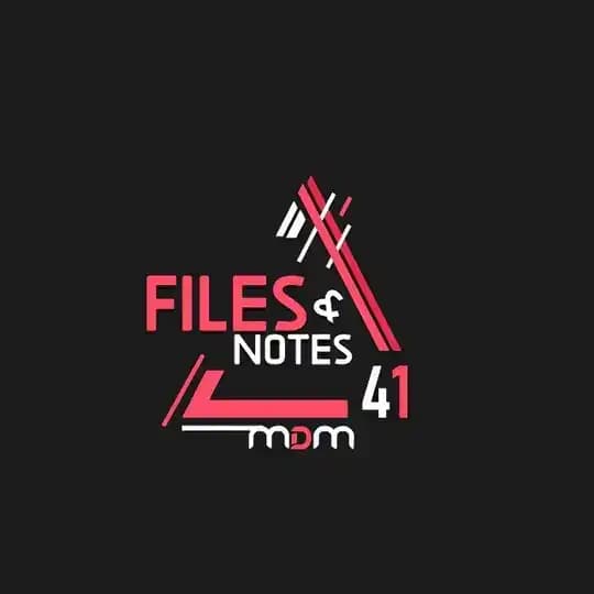 MDM41 | Files & Notes