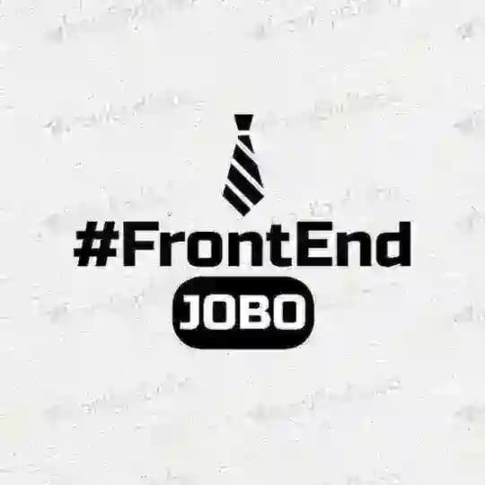 #frontEndJobo