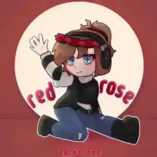 Gacha Red Rose