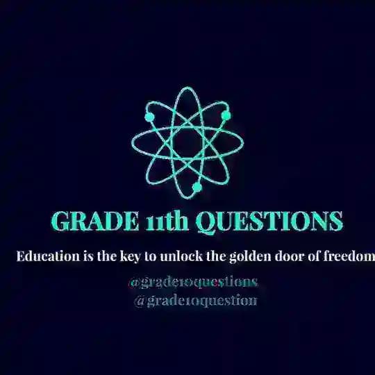 Grade 11th question