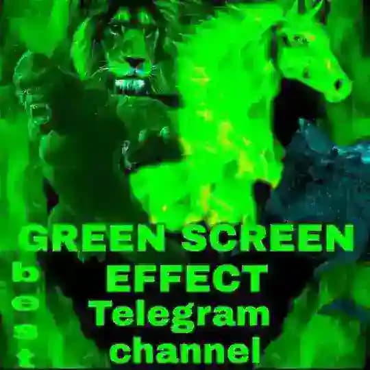 Green screen effect