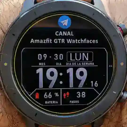 Amazfit GTR watchfaces esferas en español