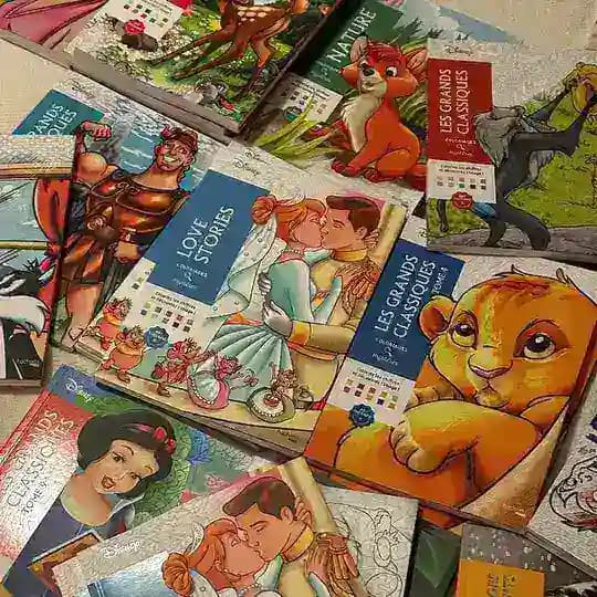 раскраски от HACHETTE 🎨
