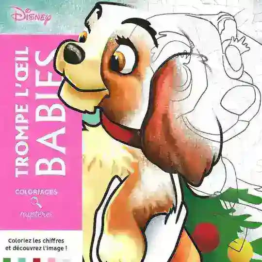 Раскраски по номерам Hachette Disney Ашет