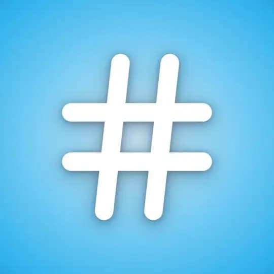 hashtag shortcuts