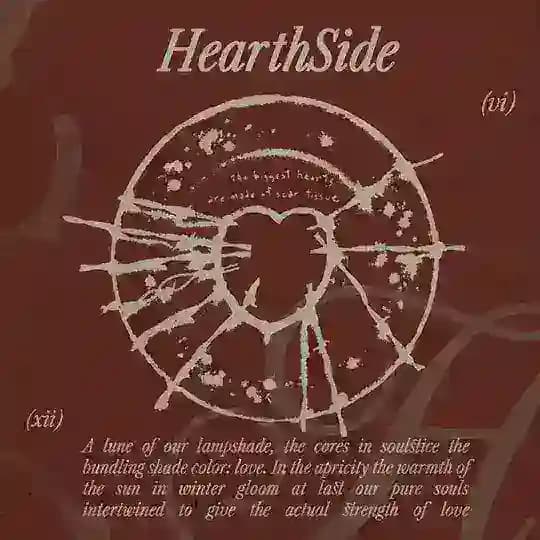 HEARTHSIDE, OPEN.