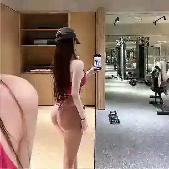 中韩混血欧美身材