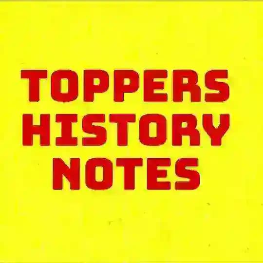 UPSC Toppers History Optional Notes Material