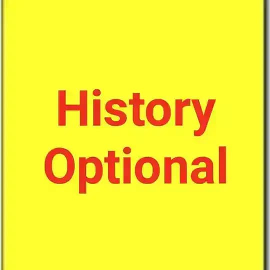 UPSC Toppers History Optional Notes Material