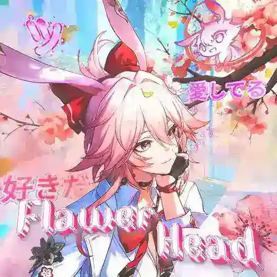 ⚘ flawer | head