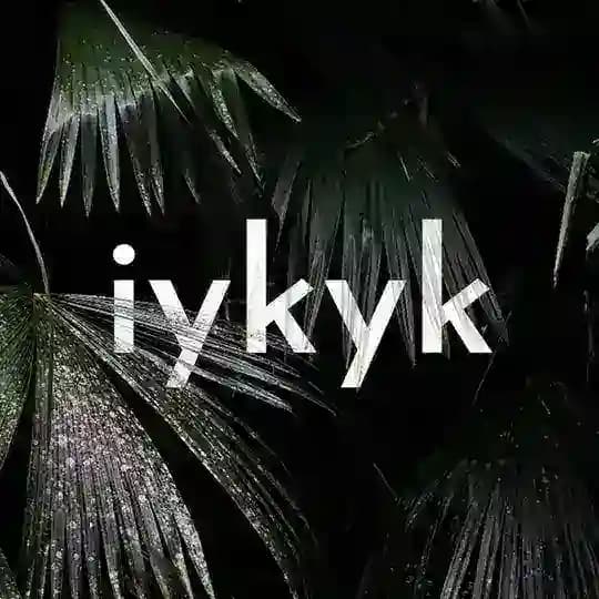@iykyk