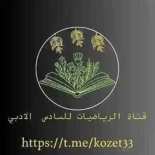 قناة السادس الادبي /رياضيات