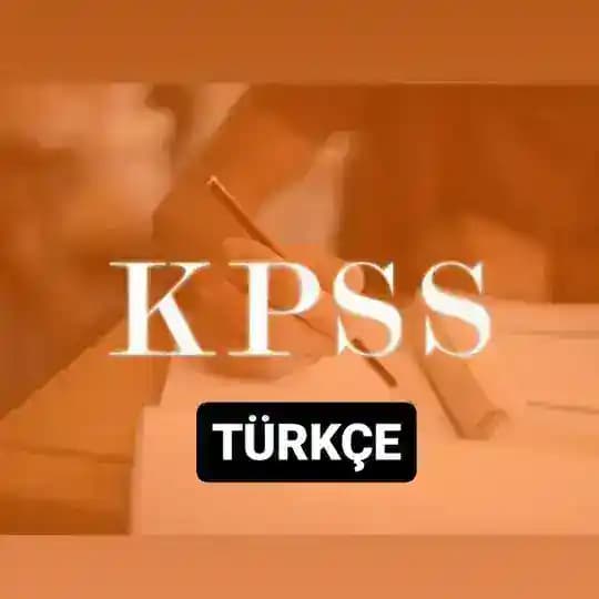 KPSS TÜRKÇE