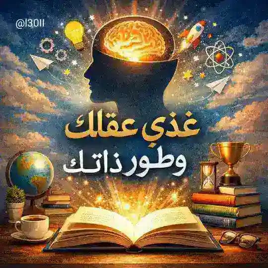‌‌‌‌‌‌‌‌‌‏غذي عقلك🧠 ‌‌‌‌‌‌‌‌‌‏ وطور ذاتك💡