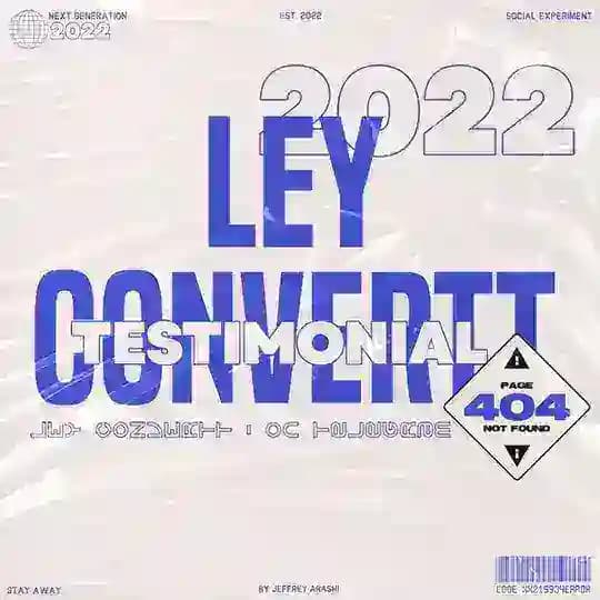 testimony @leyconvertt