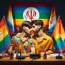 لینکدونی گی رنگین کمانی iran gay