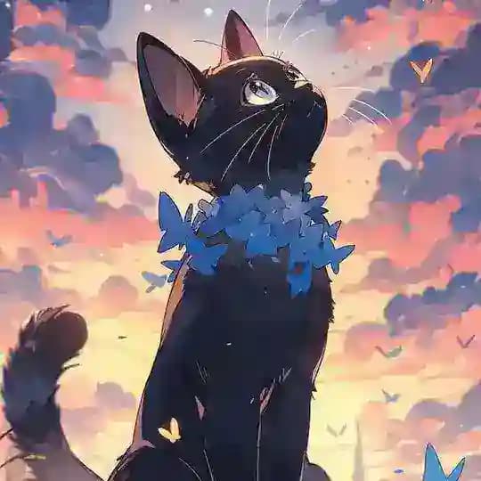 Blue cats anime