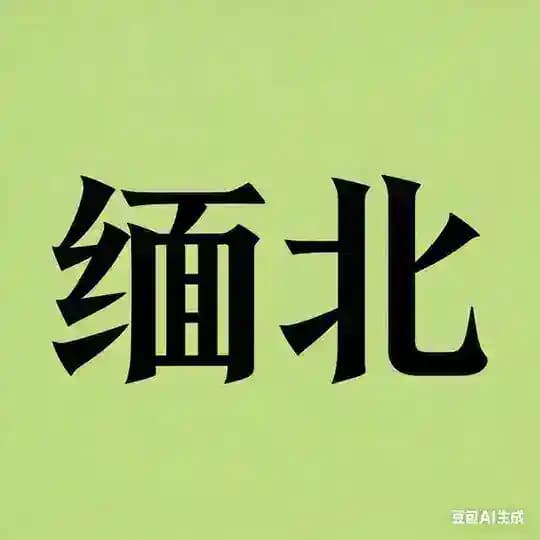 缅北缅甸狗推素材
