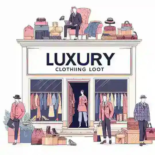 LUXURY CLOTHING LOOT(BRANDED CLOTHING)