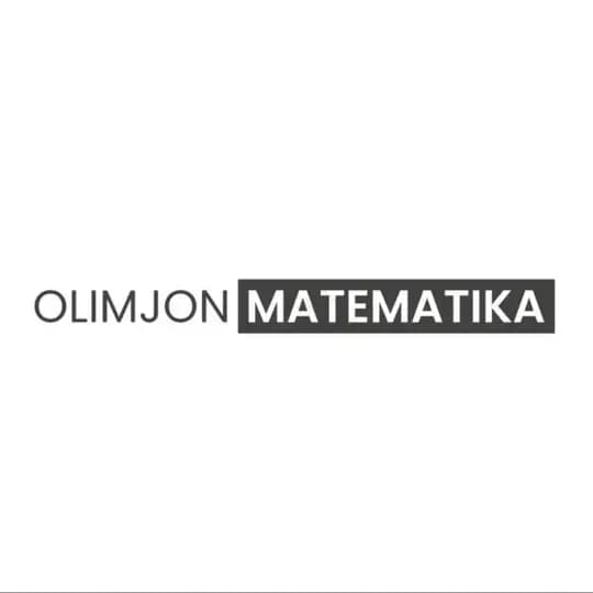 Olimjon | Matematika 📚