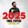 2025 FINAL PAPERS | Mahen Jecob