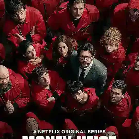 MONEY HEIST ENGLISH SEASON 1,2,3,4,5