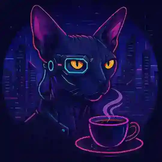 Кофе,Кырник,Киберпанк
