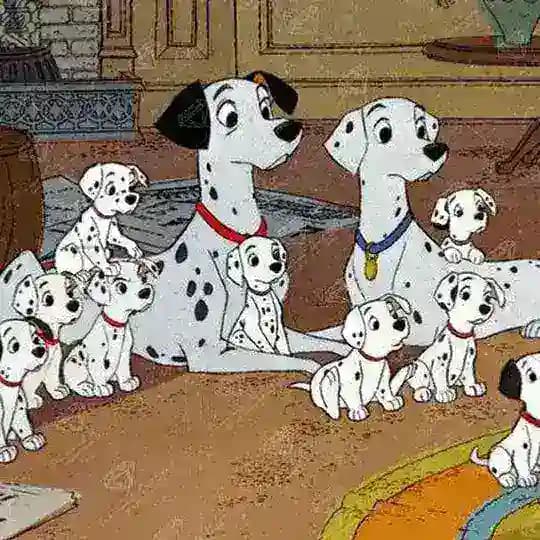 كرتون 101 مرقش | 101 Dalmatians | الكلاب المنقطه