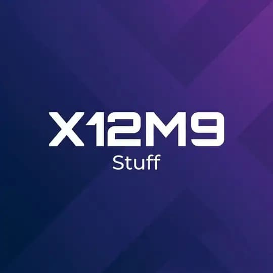 X12M9 Stuff