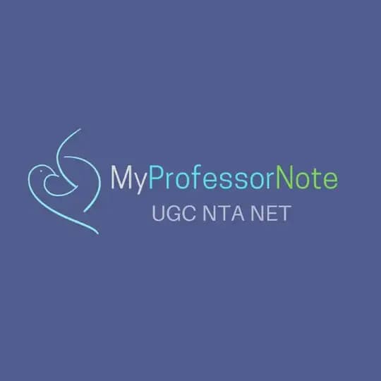 MyProfessorNote UGC NET English