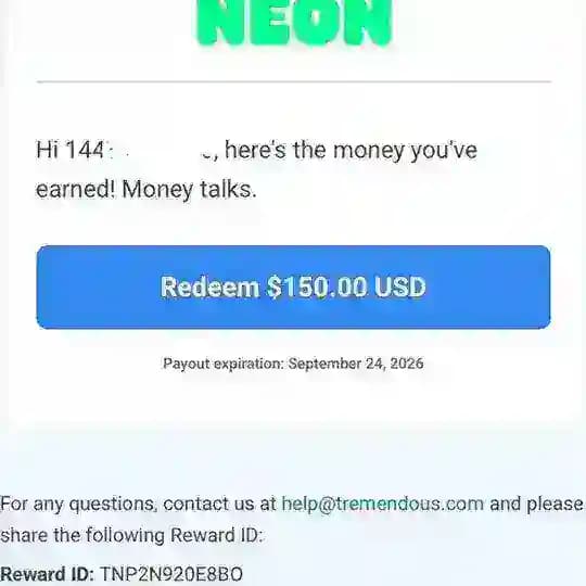 NEON MONEY CALLS
