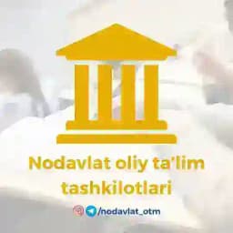 Nodavlat oliy ta’lim tashkilotlari Profile