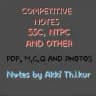 SSC, NTPC & OTHER Competitive notes 📚