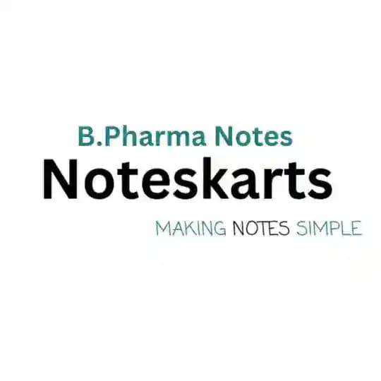Noteskarts B.Pharma Notes