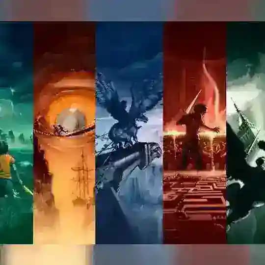 PERCY JACKSON - ORDEM DE LEITURA DO RIORDANVERSO