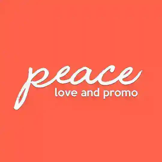 Peace, Love and Promo ✨