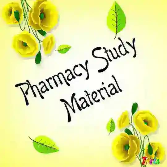 Pharmacy Study Material ππ§βπ¬π