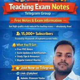 Teaching Exam Notes Profile