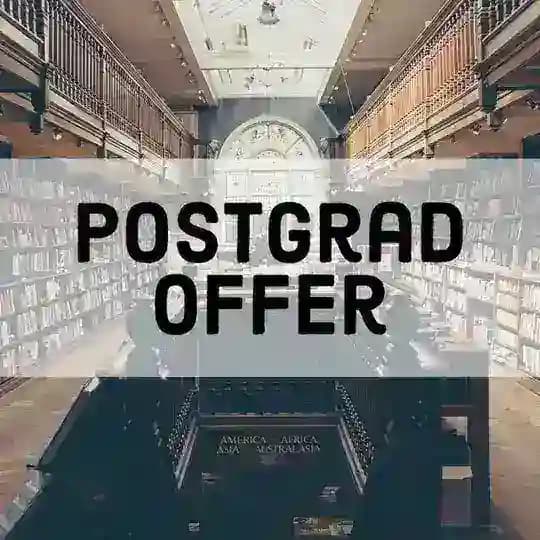 Postgrad Offer （Description 有填資料連結） Profile