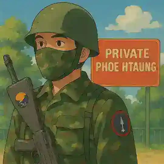 တပ်သားလေး ဖိုးထောင် 🇲🇲🪖
