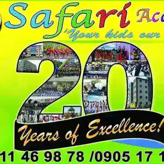 SAFARI ACADEMY GRADE 7