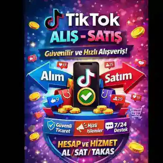 Satılık Tiktok Sayfaları alım satım takas