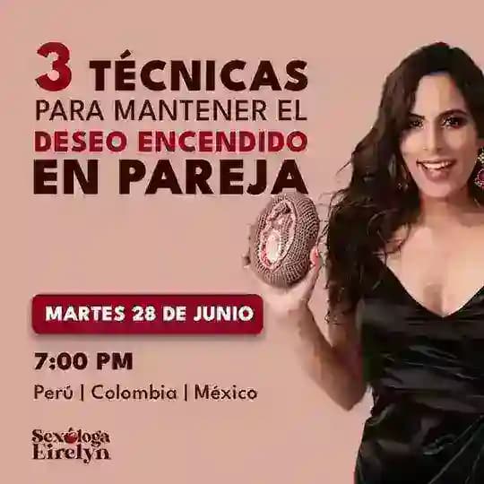 Masterclass. Sexóloga Eirelyn
