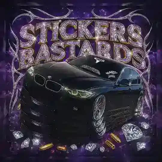 stickers bastards assortment
