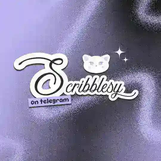 ✿︭ ۪ 🪻 ۫ ⊹ Mentahan Scribble ִ ּ♡!