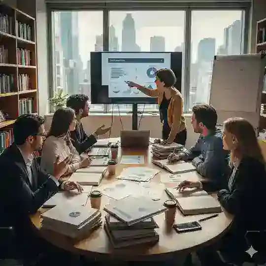 التعاون العلمي بين الباحثين والأكاديميين