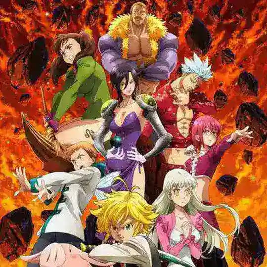 The seven deadly sins saison 4 uniquement en français🇫🇷